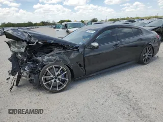 2020 BMW 8 Series M850i with VIN WBAGV8C0XLBP48769, listed as a Copart auction lot 66769684 with 0 mi miles and Salvage Title. Bid and sale history available at carsss.com. Image 1.