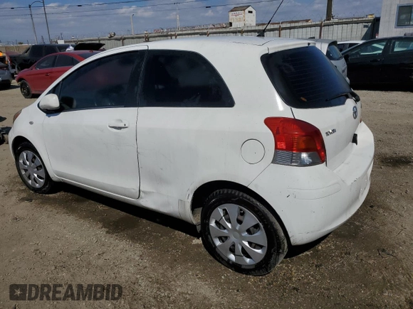 2009 Toyota Yaris with VIN JTDJT903095250591, listed as a Copart auction lot 50975885 with 75,279 mi miles and Clean Title. Bid and sale history available at carsss.com. Image 2.