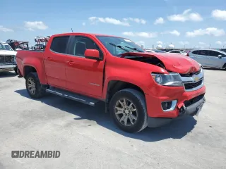 2019 Chevrolet Colorado 2WD LT with VIN 1GCGSCEN0K1106489, listed as a Copart auction lot 56963225 with 123,823 mi miles and Salvage title. Bid and sale history available at DreamBid. Image 4.