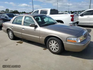 2005 Mercury Grand Marquis LS Premium with VIN 2MHHM75W95X631224, listed as a Copart auction lot 75134304 with 0 mi miles and Salvage Title. Bid and sale history available at carsss.com. Image 4.