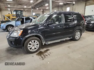 2005 Honda CR-V EX SE z VIN JHLRD78945C024396, wystawiony jako Copart lot #59687615 z przebiegiem 187 982 mil mil oraz Szkoda całkowita • Salvage title. Historia ofert i sprzedaży dostępna na DreamBid. Obrazek 1.