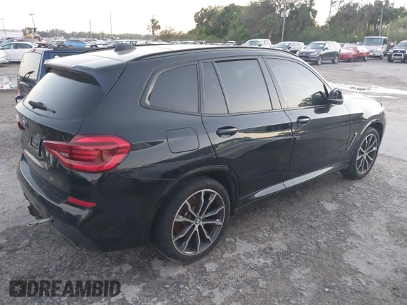 2020 BMW X3 M40i with VIN 5UXTY9C02LLE60321, listed as a IAAI auction lot 41656658 with 97,641 mi miles and . Bid and sale history available at DreamBid. Image 4.