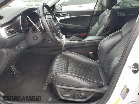 2019 Genesis G70 Advanced with VIN KMTG74LEXKU024019, listed as a Copart auction lot 50832935 with 111,373 mi miles and Salvage Title. Bid and sale history available at DreamBid. Image 7.