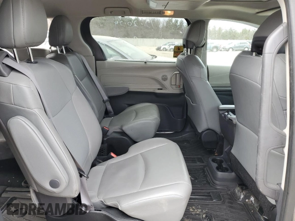 2022 Toyota Sienna XLE with VIN 5TDJRKEC7NS098165, listed as a Copart auction lot 87322464 with 212,491 mi miles and Salvage Title. Bid and sale history available at carsss.com. Image 11.