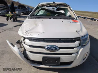 2013 Ford Edge SEL with VIN 2FMDK4JC7DBA05031, listed as a Copart auction lot 52178415 with 0 mi miles and Salvage Title. Bid and sale history available at carsss.com. Image 5.
