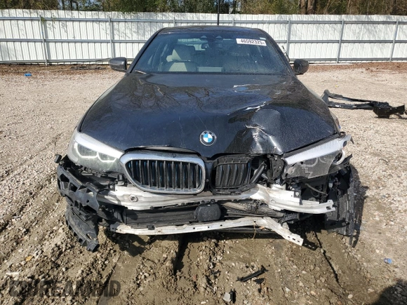 2019 BMW 5 Series 530e xDrive with VIN WBAJB1C56KB375178, listed as a Copart auction lot 46592325 with 114,419 mi miles and Salvage title. Bid and sale history available at DreamBid. Image 5.