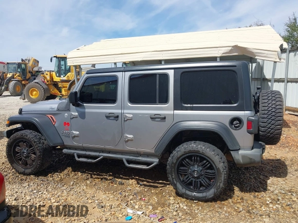 2020 Jeep Wrangler Unlimited Sport Altitude с VIN 1C4HJXDN8LW127059, выставлен на аукционе IAAI как лот 41821194 с пробегом 152 744 миль миль и . История ставок и продаж доступна на DreamBid. Изображение 14.
