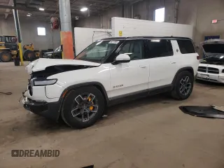 2023 Rivian R1S Adventure with VIN 7PDSGABA8PN014637, listed as a Copart auction lot 46277855 with 20,343 mi miles and Salvage Title. Bid and sale history available at DreamBid. Image 1.