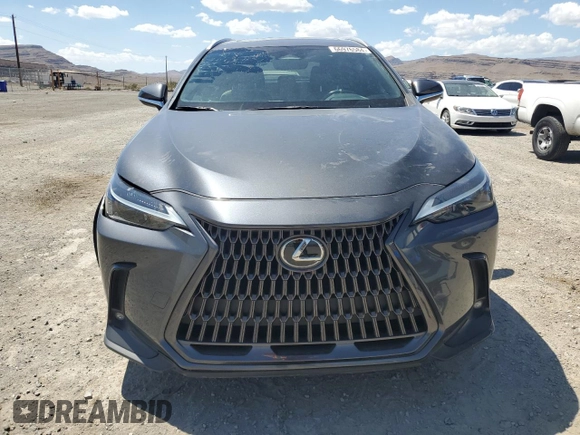 2022 Lexus NX with VIN 2T2AGCEZ1NC006942, listed as a Copart auction lot 66976584 with 37,541 mi miles and Salvage Title. Bid and sale history available at carsss.com. Image 5.