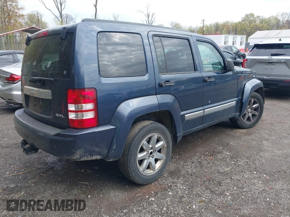 2008 Jeep Liberty Limited with VIN 1J8GN58K88W176332, listed as a IAAI auction lot 42018657 with 195,429 mi miles and . Bid and sale history available at carsss.com. Image 4.