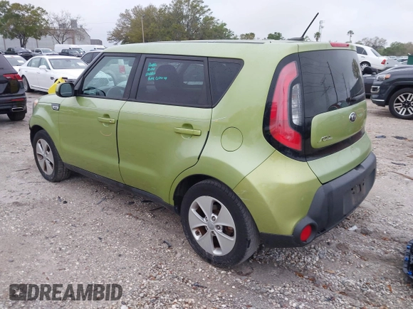 2016 Kia Soul with VIN KNDJN2A23G7872336, listed as a IAAI auction lot 41757220 with 84,726 mi miles. Bid and sale history available at carsss.com. Image 3.