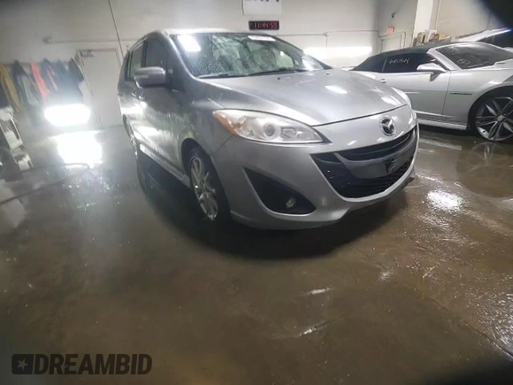 2015 Mazda 5 Grand Touring with VIN JM1CW2DL9F0181734, listed as a Copart auction lot 85604134 with 136,917 mi miles and Salvage title. Bid and sale history available at DreamBid. Image 14.