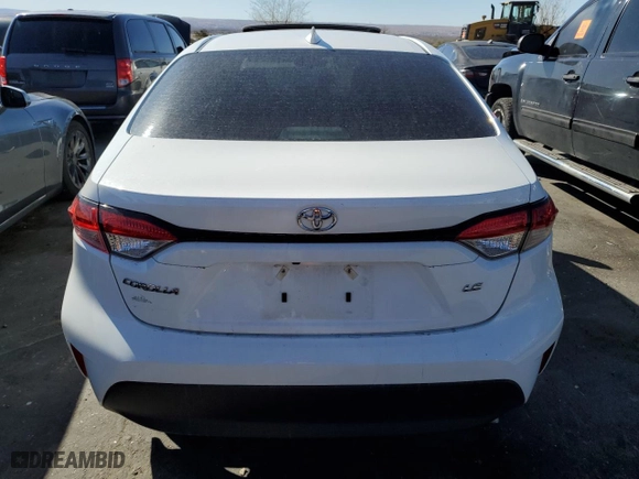 2024 Toyota Corolla LE with VIN JTDB4MEE3R3024586, listed as a Copart auction lot 47648815 with 36,754 mi miles and Salvage Title. Bid and sale history available at carsss.com. Image 6.