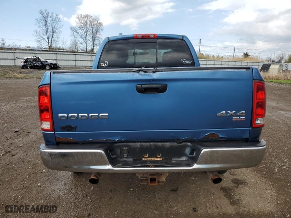 2004 Dodge Ram 1500 SLT with VIN 1D7HU18DX4S785227, listed as a Copart auction lot 53986595 with 193,589 mi miles and Clean Title. Bid and sale history available at carsss.com. Image 6.