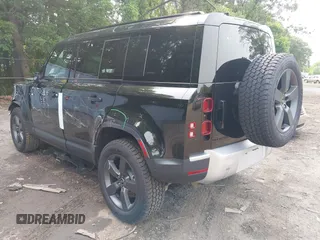 2025 Land Rover Defender S with VIN SALEJ7EXXS2442351, listed as a IAAI auction lot 42504524 with 1,959 mi miles and . Bid and sale history available at DreamBid. Image 3.