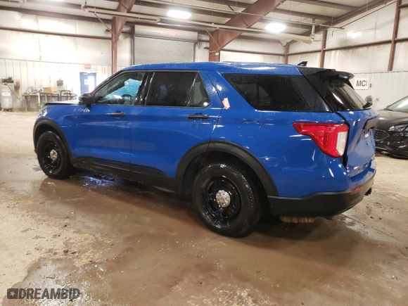 2020 Ford Police Interceptor Utility with VIN 1FM5K8AW1LGD02292, listed as a Copart auction lot 49174425 with 0 mi miles and Non Repairable. Bid and sale history available at carsss.com. Image 2.
