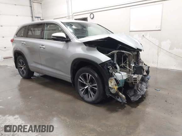 2018 Toyota Highlander LE with VIN 5TDBZRFH6JS849712, listed as a IAAI auction lot 41369832 with 70,482 mi miles and . Bid and sale history available at DreamBid. Image 1.