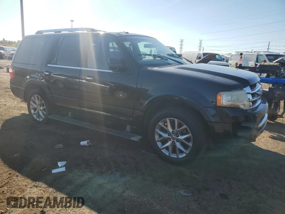 2015 Ford Expedition Limited with VIN 1FMJU2AT5FEF17704, listed as a Copart auction lot 65944915 with 208,894 mi miles and Clean title. Bid and sale history available at DreamBid. Image 4.