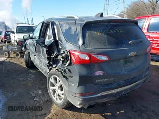 2018 Chevrolet Equinox LT with VIN 2GNAXTEXXJ6313127, listed as a IAAI auction lot 41628832 with 154,410 mi miles. Bid and sale history available at carsss.com. Image 3.