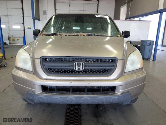 2004 Honda Pilot LX with VIN 2HKYF18164H560909, listed as a Copart auction lot 53088025 with 253,699 mi miles and Clean Title. Bid and sale history available at carsss.com. Image 5.