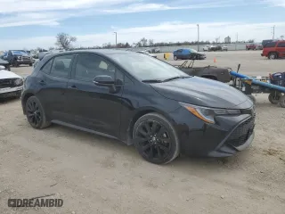 2022 Toyota Corolla Hatchback SE with VIN JTND4MBEXN3163410, listed as a Copart auction lot 49152065 with 24,312 mi miles and Salvage Title. Bid and sale history available at carsss.com. Image 4.