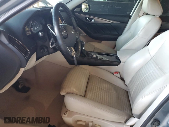 2017 Infiniti Q50 Premium with VIN JN1EV7AR0HM832300, listed as a Copart auction lot 60761625 with 186,479 mi miles and Clean title. Bid and sale history available at DreamBid. Image 7.
