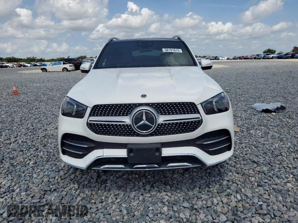 2021 Mercedes-Benz GLE 350 with VIN 4JGFB4KB0MA375313, listed as a Copart auction lot 58191815 with 23,506 mi miles and Clean title. Bid and sale history available at DreamBid. Image 5.