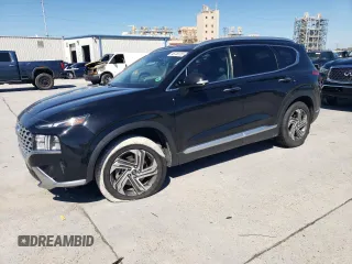 2021 Hyundai Santa Fe SEL with VIN 5NMS34AJ6MH328642, listed as a Copart auction lot 46750755 with 59,189 mi miles and Salvage Title. Bid and sale history available at carsss.com. Image 1.
