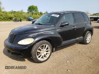 2003 Chrysler PT Cruiser GT z VIN 3C8FY78G83T573604, wystawiony jako Copart lot #57508355 z przebiegiem 90 684 mil mil oraz Szkoda całkowita • Salvage title. Historia ofert i sprzedaży dostępna na DreamBid. Obrazek 1.