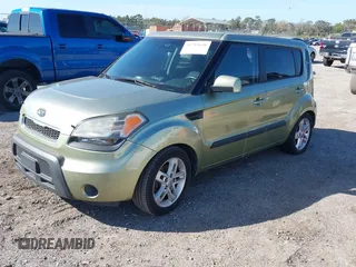 2011 Kia Soul + with VIN KNDJT2A24B7306054, listed as a IAAI auction lot 41703688 with 306,412 mi miles. Bid and sale history available at carsss.com. Image 2.