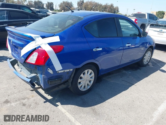 2016 Nissan Versa S with VIN 3N1CN7AP5GL817967, listed as a IAAI auction lot 42002014 with 122,222 mi miles. Bid and sale history available at carsss.com. Image 4.
