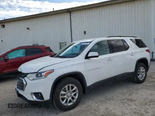 2020 Chevrolet Traverse LT Cloth with VIN 1GNEVMKW3LJ152232, listed as a Copart auction lot 42536015 with 97,485 mi miles and Clean Title. Bid and sale history available at carsss.com. Image 1.
