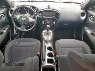 2015 Nissan Juke SV with VIN JN8AF5MR0FT507856, listed as a Copart auction lot 60616415 with 79,475 mi miles and Salvage title. Bid and sale history available at DreamBid. Image 8.