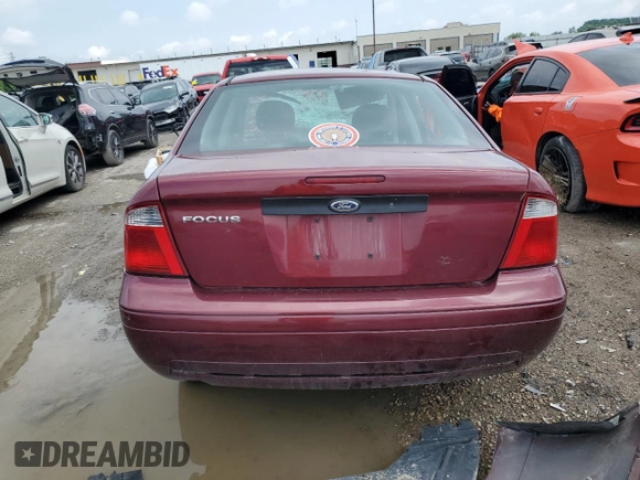 2007 Ford Focus S with VIN 1FAFP34N87W142767, listed as a Copart auction lot 58484605 with Not provided miles and Salvage title. Bid and sale history available at DreamBid. Image 6.