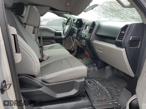 2016 Ford F-150 XLT with VIN 1FTEX1E85GFB40400, listed as a Copart auction lot 85805654 with 27,892 mi miles and Salvage Title. Bid and sale history available at carsss.com. Image 7.