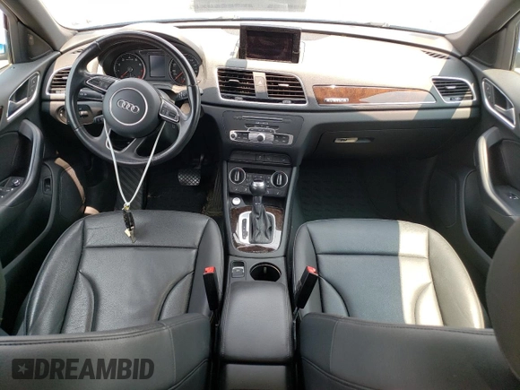 2016 Audi Q3 Premium Plus with VIN WA1EFCFS6GR006254, listed as a Copart auction lot 52847763 with 96,485 mi miles. Bid and sale history available at carsss.com. Image 8.