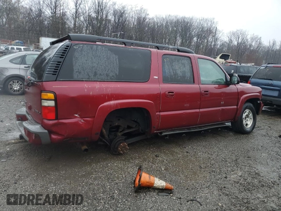 2005 Chevrolet Suburban LS with VIN 3GNFK16Z15G262541, listed as a Copart auction lot 82998944 with 0 mi miles and Salvage Title. Bid and sale history available at carsss.com. Image 3.