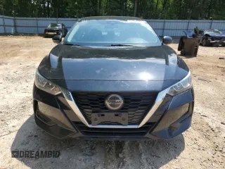 2021 Nissan Sentra SV with VIN 3N1AB8CV7MY221064, listed as a Copart auction lot 57504025 with 112,924 mi miles and Salvage title. Bid and sale history available at DreamBid. Image 5.