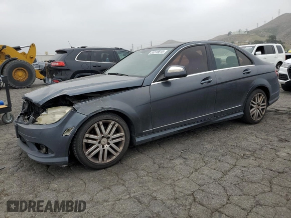 2008 Mercedes-Benz C 300 Sport with VIN WDDGF54X18R031529, listed as a Copart auction lot 55518815 with 414,025 mi miles and Clean Title. Bid and sale history available at carsss.com. Image 1.