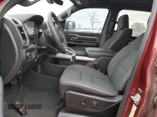2024 Ram 1500 Lone Star z VIN 1C6SRFFT7RN206832, wystawiony jako Copart lot #45127765 z przebiegiem 460 mil mil oraz Czysty tytuł • Clean title. Historia ofert i sprzedaży dostępna na DreamBid. Obrazek 7.
