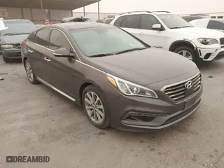 2016 Hyundai Sonata 2.4L Sport with VIN 5NPE34AF8GH299712, listed as a IAAI auction lot 41744132 with 41,166 mi miles. Bid and sale history available at carsss.com. Image 1.