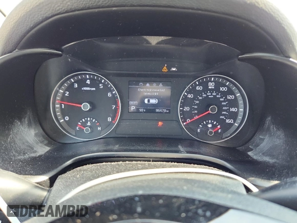 2019 Kia Forte LXS z VIN 3KPF24AD1KE049893, wystawiony jako Copart lot #63523145 z przebiegiem 86 478 mil mil oraz Szkoda całkowita • Salvage title. Historia ofert i sprzedaży dostępna na DreamBid. Obrazek 9.