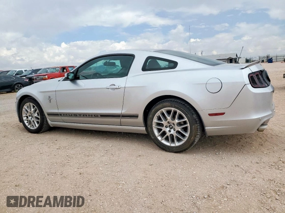 2014 Ford Mustang V6 with VIN 1ZVBP8AM6E5262861, listed as a Copart auction lot 62056095 with 196,946 mi miles and Salvage title. Bid and sale history available at DreamBid. Image 2.