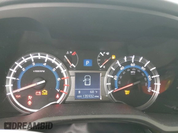 2018 Toyota 4Runner SR5 с VIN JTEZU5JR4J5189094, выставлен на аукционе Copart как лот 54167865 с пробегом 135 932 миль миль и Списание • Salvage title. История ставок и продаж доступна на DreamBid. Изображение 9.