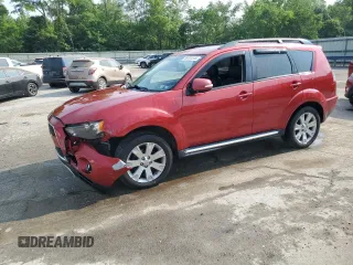 2013 Mitsubishi Outlander SE z VIN JA4JT3AW7DU001736, wystawiony jako Copart lot #59701515 z przebiegiem 121 929 mil mil oraz Szkoda całkowita • Salvage title. Historia ofert i sprzedaży dostępna na DreamBid. Obrazek 1.