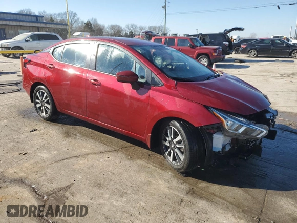 2021 Nissan Versa SV with VIN 3N1CN8EV0ML918540, listed as a Copart auction lot 88895595 with 37,067 mi miles and Salvage Title. Bid and sale history available at carsss.com. Image 4.
