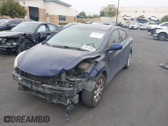 2011 Hyundai Elantra Limited with VIN 5NPDH4AE0BH026695, listed as a IAAI auction lot 42046894 with 376,294 mi miles and . Bid and sale history available at DreamBid. Image 2.