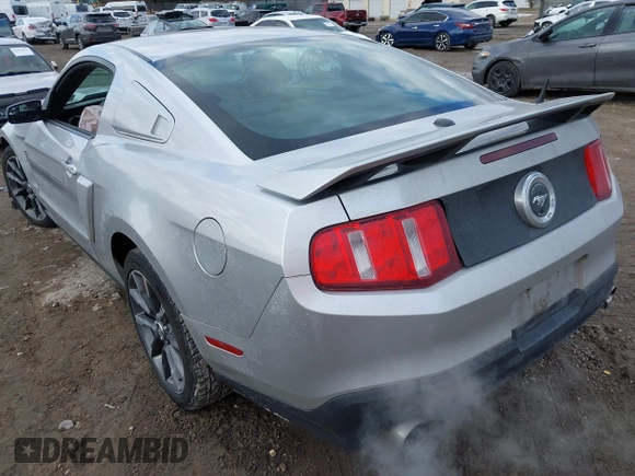 2011 Ford Mustang GT with VIN 1ZVBP8CF2B5132540, listed as a IAAI auction lot 41419804 with 191,934 mi miles. Bid and sale history available at carsss.com. Image 3.