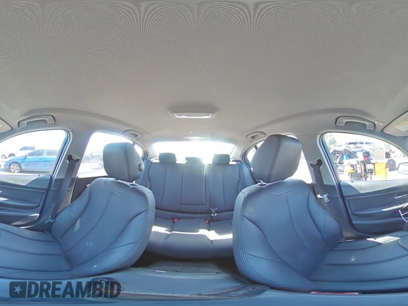 2014 BMW 3 Series 328i with VIN WBA3C1G56ENR49944, listed as a Copart auction lot 60330895 with 50,692 mi miles and Salvage title. Bid and sale history available at DreamBid. Image 14.