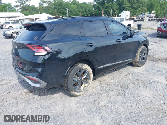 2023 Kia Sportage SX-Prestige with VIN KNDPXCAG1P7020251, listed as a IAAI auction lot 42364221 with 129,885 mi miles and . Bid and sale history available at DreamBid. Image 4.